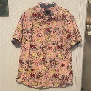 Men's LEE Pink Hawaiian XXL
